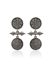 Pihu Silver Lookalike 3 Earrings Combo